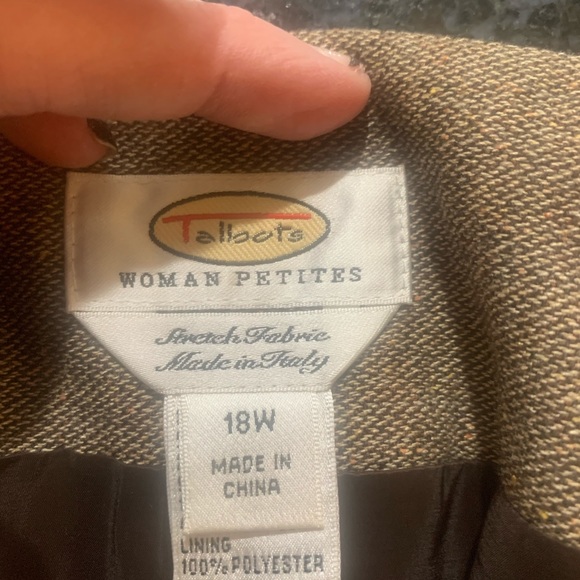 Brown Linen lined skirt - Picture 8 of 9